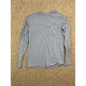 Vineyard Vines Edgartown Shirt Mens Xs Blue Crewneck Performance T-Shirt